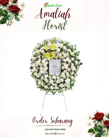 Krans Bunga Duka Cinambo